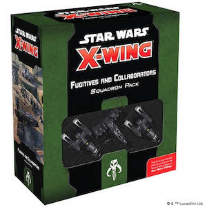 Star Wars X-Wing 2nd Edition Fugitives & Collaborators Pack