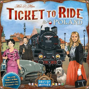 Ticket to Ride: Poland (Expansion Map)