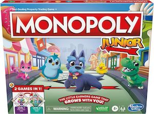 Monopoly: Monopoly Junior - 2 Games in 1