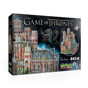 Game Of Thrones: Wrebbit3D: Game Of Thrones The Red Keep - 3D Puzzle (845pc Jigsaw)