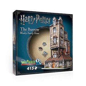 Wrebbit3D: Harry Potter The Burrow - 3D Puzzle (415pc Jigsaw)