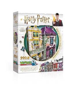 Harry Potter: Wrebbit3D: Harry Potter Madam Malkin's & Florean Fortescus's Ice Cream - 3D Puzzle (290pc Jigsaw)