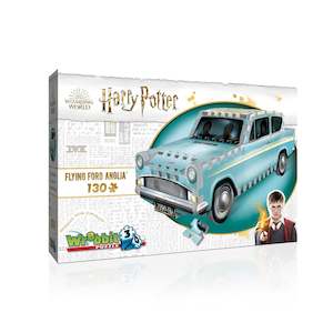 Harry Potter: Wrebbit3D: Harry Potter Flying Ford Anglia - 3D Puzzle (130pc Jigsaw)