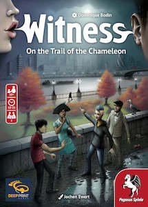 Mystery Board Games: Witness: On The Trail of the Chameleon