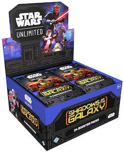 Star Wars: Unlimited - Shadows of the Galaxy - Booster Box (24x Booster Packs)