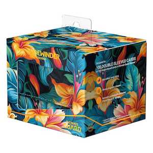 Ultimate Guard: Floral Places Sidewinder (Standard Size) - 100+ (Tulum Blue) (Exclusive)