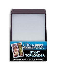 Ultra Pro: Ultra Pro: Toploaders - 3x4 Black Border