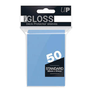 Ultra Pro Solid Deck Protectors: Light Blue (50)