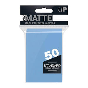 Ultra Pro Pro-Matte Standard Sleeves: Light Blue (50)