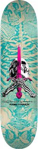 Powell Peralta Powell Peralta - Skull & Sword Turquoise Skateboard Deck