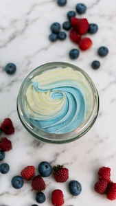 Direct selling - cosmetic, perfume and toiletry: Blue Raspberry Body Butter THE BODY BAKERY