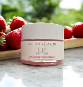 Strawberry Shortbread Lip Butter 10g THE BODY BAKERY