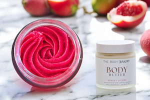 Direct selling - cosmetic, perfume and toiletry: Guava + Lychee Bundle THE BODY BAKERY