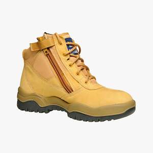 MONGREL - Zip Sider 6" Safety Boot - Wheat