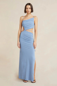 Clothing: Dilkon Maxi Dusk Blue For Sale