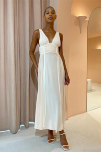 Clothing: Gwen Maxi in Cream