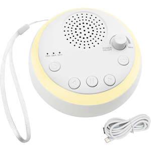 White Noise Machine with 16 Soothing Sounds