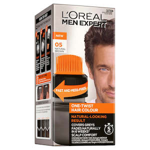 L'Oréal Paris Men Expert One-Twist Hair Colour - 05 Natural Brown