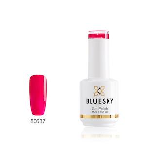 Cosmetic: BLUESKY Gel Polish 15mL - Pink Leggings Deep Pink/Red