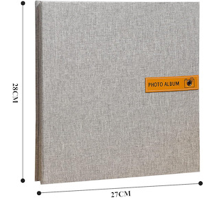 Cosmetic: Self Adhesive Linen Photo Album - 80 pages