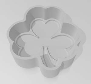 Shamrock Hybrid Bath Bomb Mould