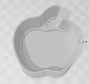 Apple Bath Bomb Mould