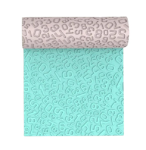 Textures: Numbers Polymer Clay Textured Roller