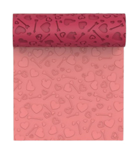 Textures: Hearts & Arrows Polymer Clay Textured Roller