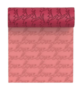 Love Text Polymer Clay Textured Roller