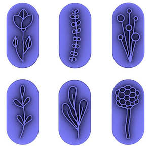 Textures: Floral & Plant Stamp Set