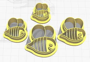 FC Honey Bee Polymer Clay Cutters