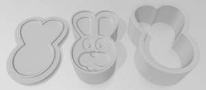 Easter Bunny Bath Bomb Mould