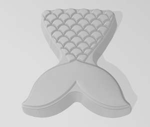 Mermaid Tail PETG Mould