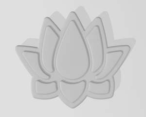 Lotus Flower PETG Mould