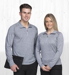 Womens Merino Zip Pullover The Business Tailor