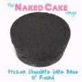 Cake: 10" Naked Round Standard Chocolate Cake - Frozen