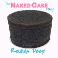 Cake: Naked Round Deep Chocolate Cake - Fresh