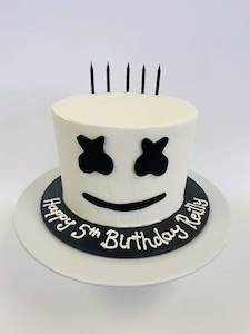 Marshmello Man Cake