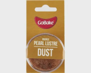 Cake: GoBake Pearl Lustre Dust - Bronze