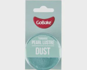 Cake: GoBake Pearl Lustre Dust - Turquoise