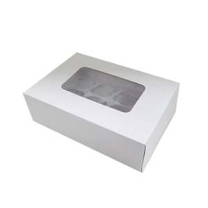 Cake: Mini Cupcake Box & Matching Insert - 12 Box