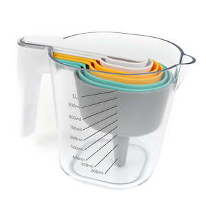 Sprinks Jug with Nesting Measure Cups & Spoons