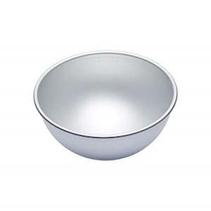 Cake: 6" Hemisphere Cake tin 3" deep