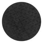 Cake: Black 10" round cake board