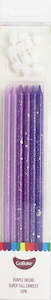 Super Tall GoBake Candles - Ombre Purple Orchid