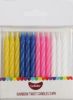 Twist Candles pkt of 24 - Rainbow