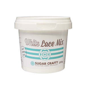 Sugar Crafty Cake Lace Mix - White 200g