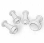 Cake: Round Plunger Cutters - set of 4