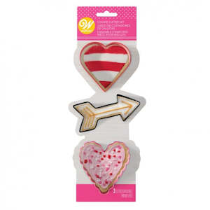 Cake: Valentines Cookie Cutter - Set of 3