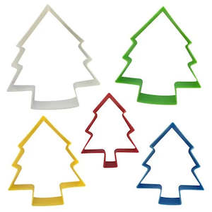 Cake: Christmas Tree Cookie Cutters - Set of 5